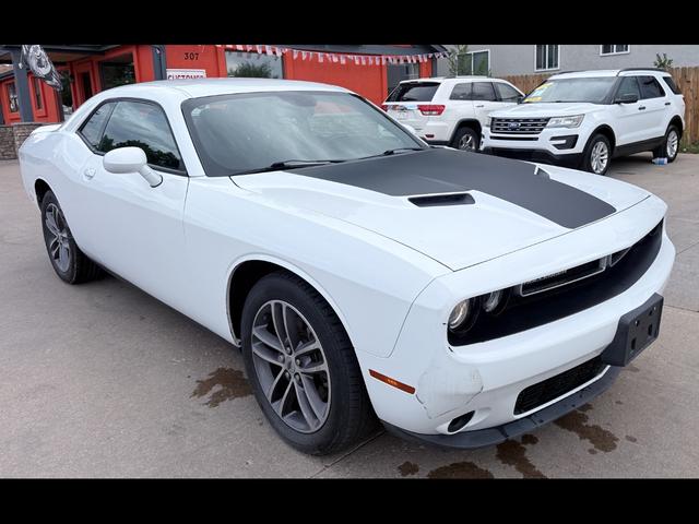 White 2019 Dodge Challenger Coupe All-Wheel Drive