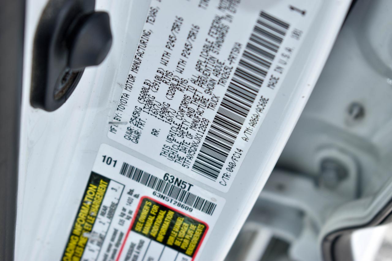 Toyota Tacoma SR5 Double Cab Long Bed I4 6AT 2WD 2018