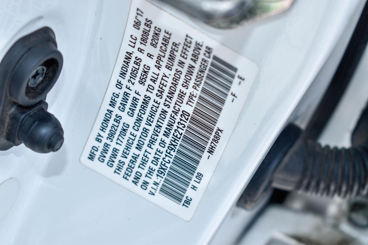 Honda Civic Touring Sedan CVT 2017