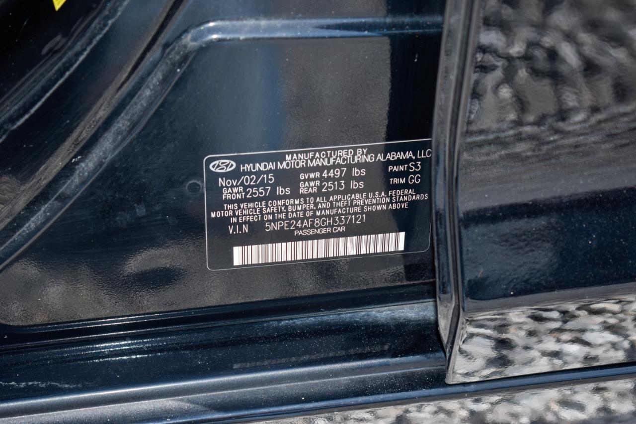 Hyundai Sonata SE 2016