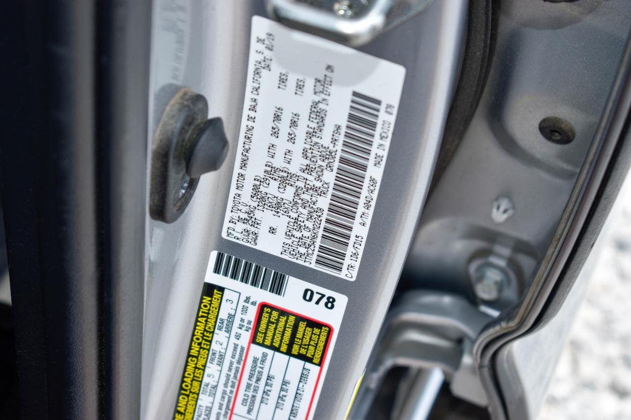 Toyota Tacoma TRD Sport Double Cab 5' Bed V6 4x4 AT (Natl) 2019