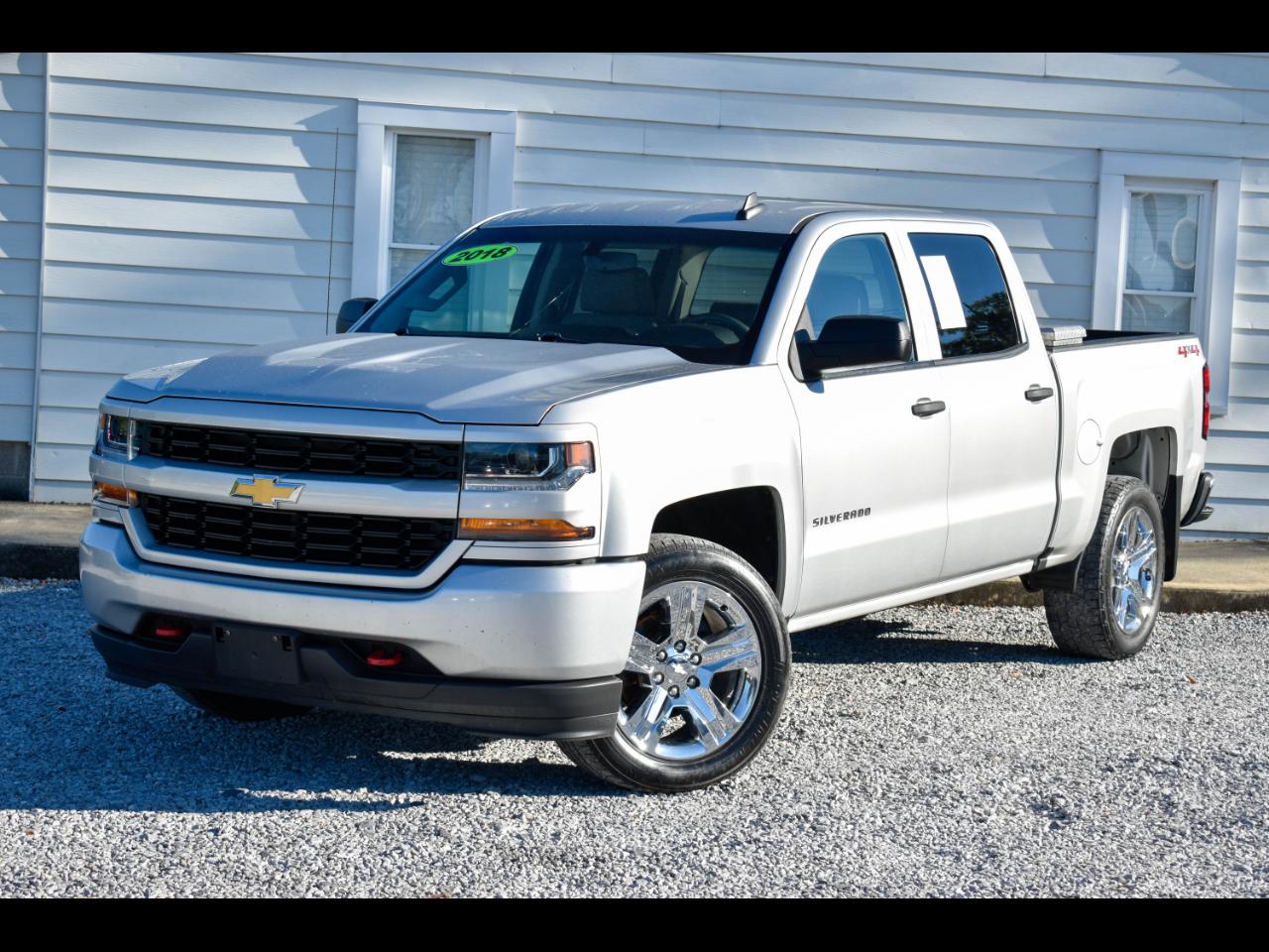 2018 Chevrolet Silverado 1500 Custom Crew Cab 4WD