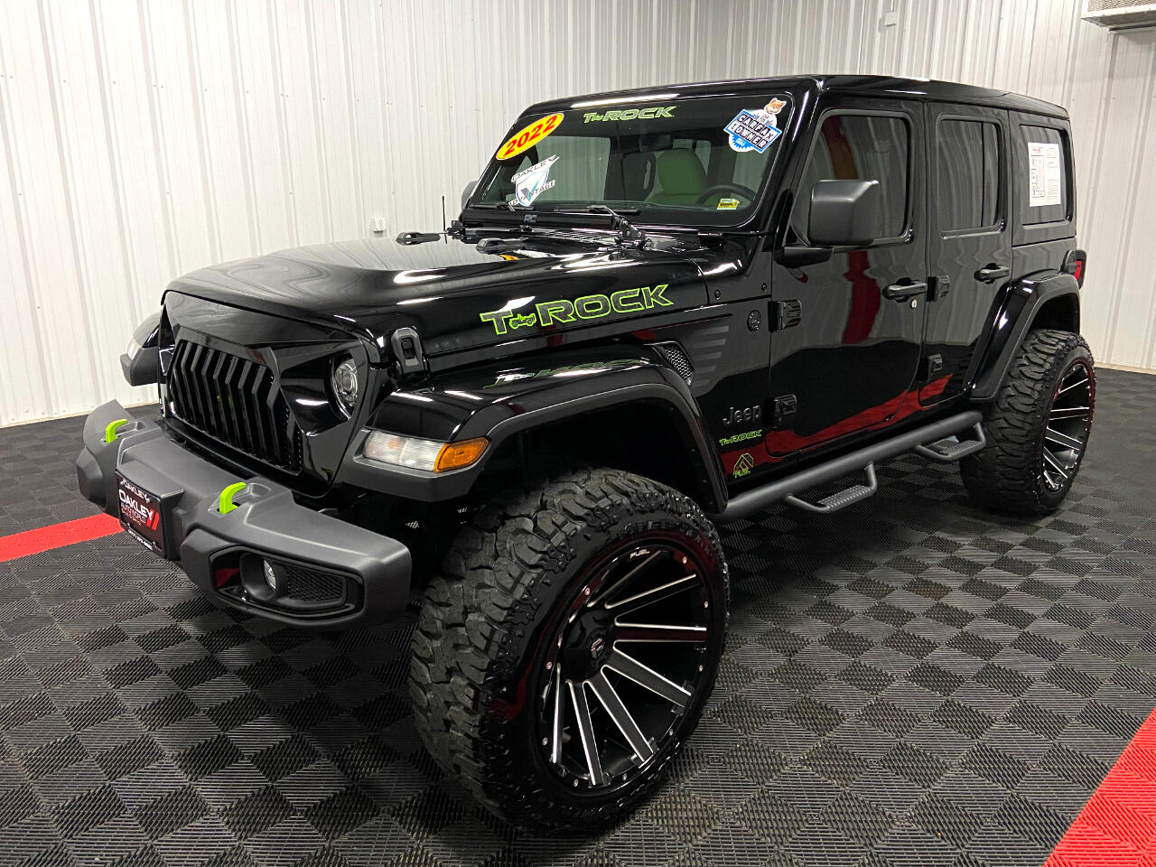 Used 2022 Jeep Wrangler T-ROCK 1 Touch Sky Power Top Unlimited Lifted 4x4  for Sale in Branson West MO 65737 Oakley Auto World