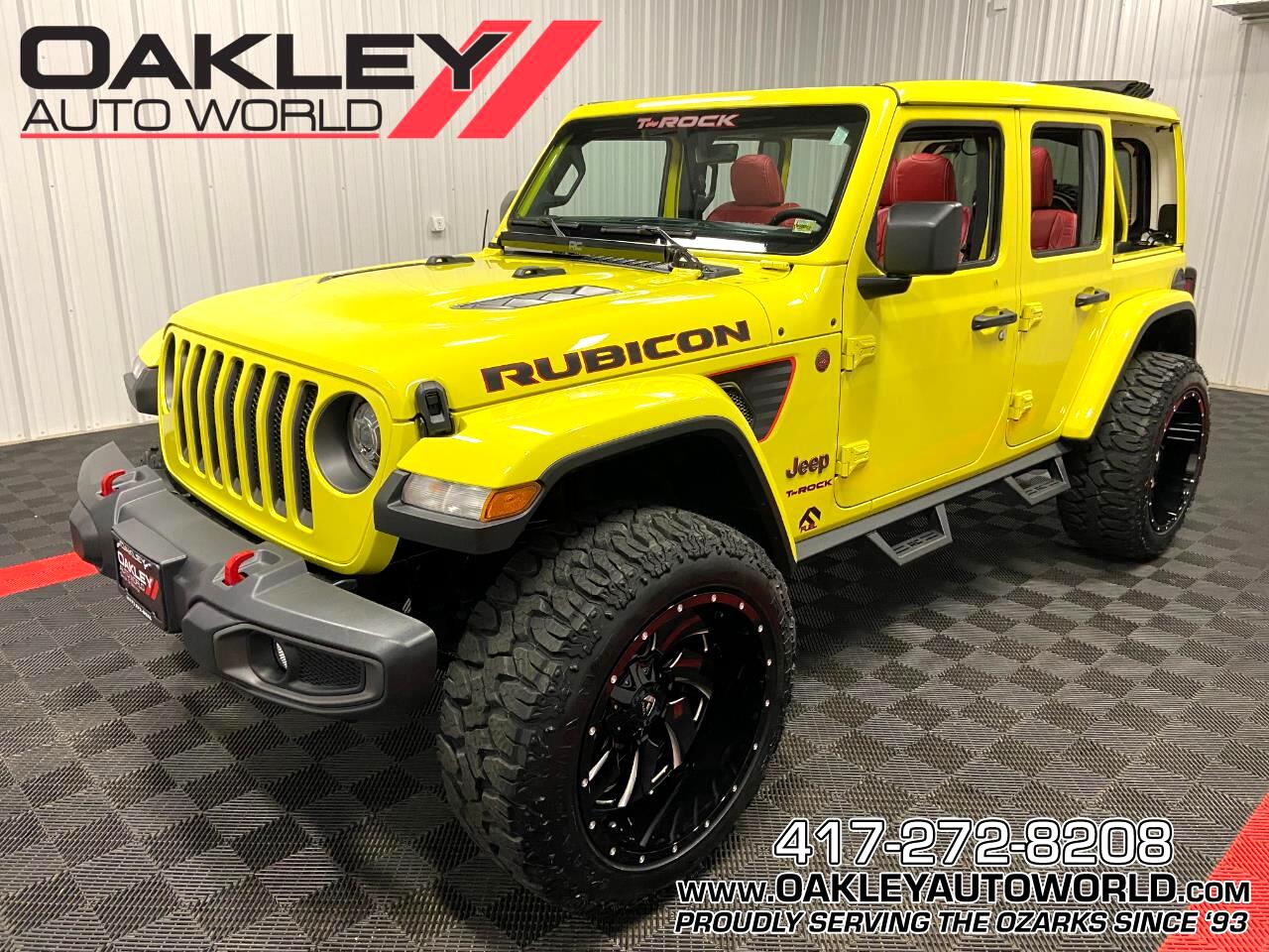 Used 2022 Jeep Wrangler T-ROCK 1 Touch Sky Power Top Unlimited Rubicon 4x4  for Sale in Branson West MO 65737 Oakley Auto World