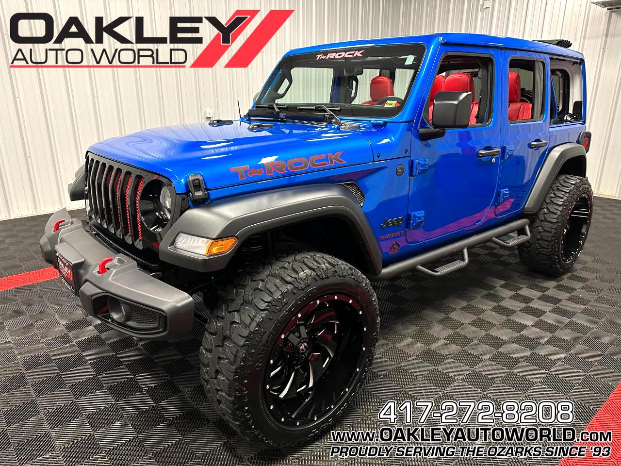 Used 2023 Jeep Wrangler T-ROCK 1 Touch Sky Power Top Unlimited Lifted 4x4  for Sale in Branson West MO 65737 Oakley Auto World