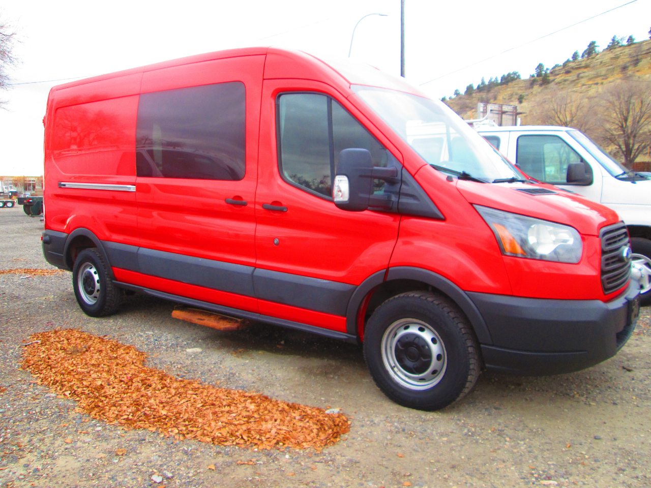 2016 Ford Transit Cargo Van T-350 148" Med Rf 9500 GVWR Sliding RH Dr