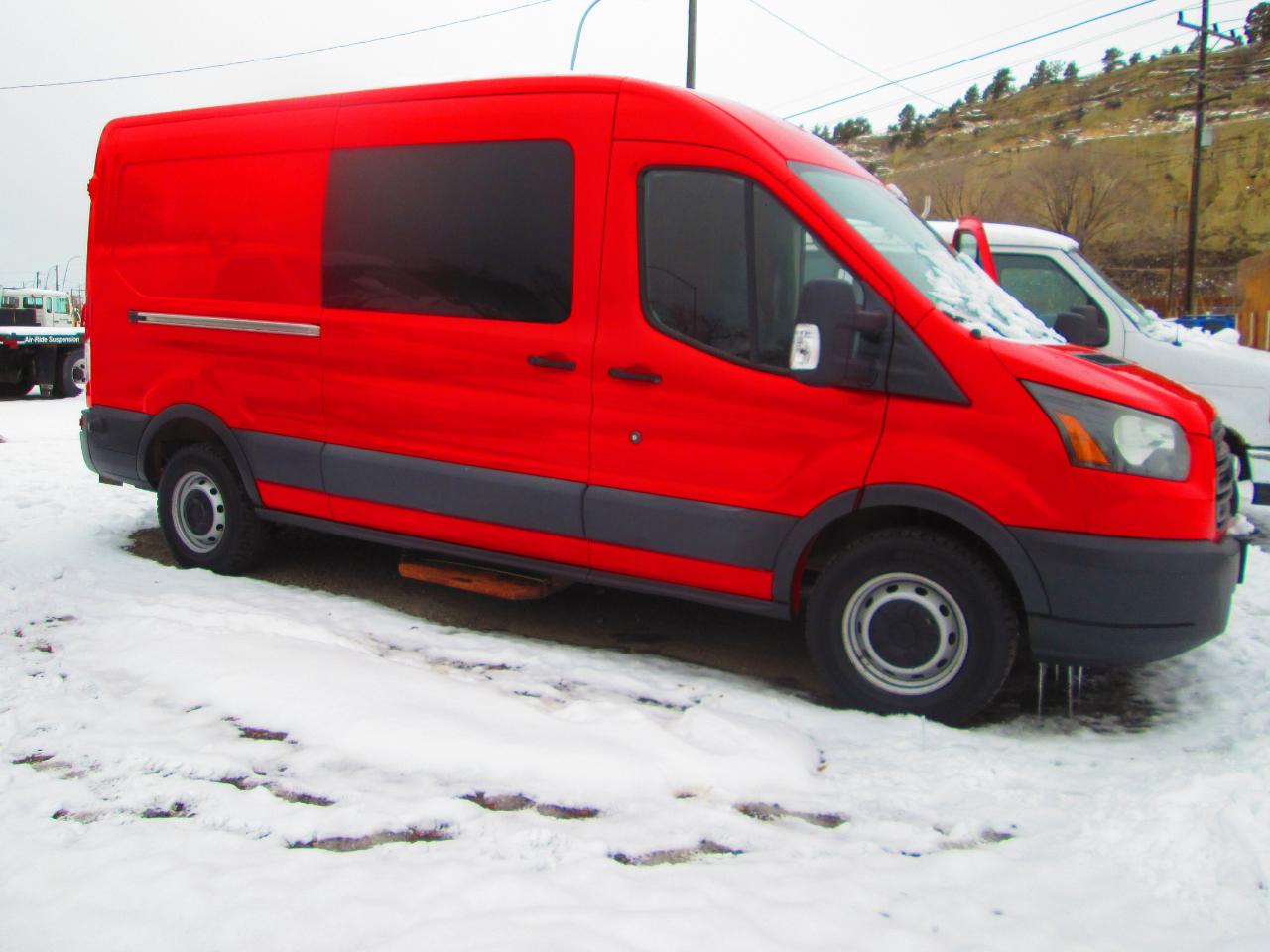 Ford Transit Cargo Van T-350 148" Med Rf 9500 GVWR Sliding RH Dr 2016