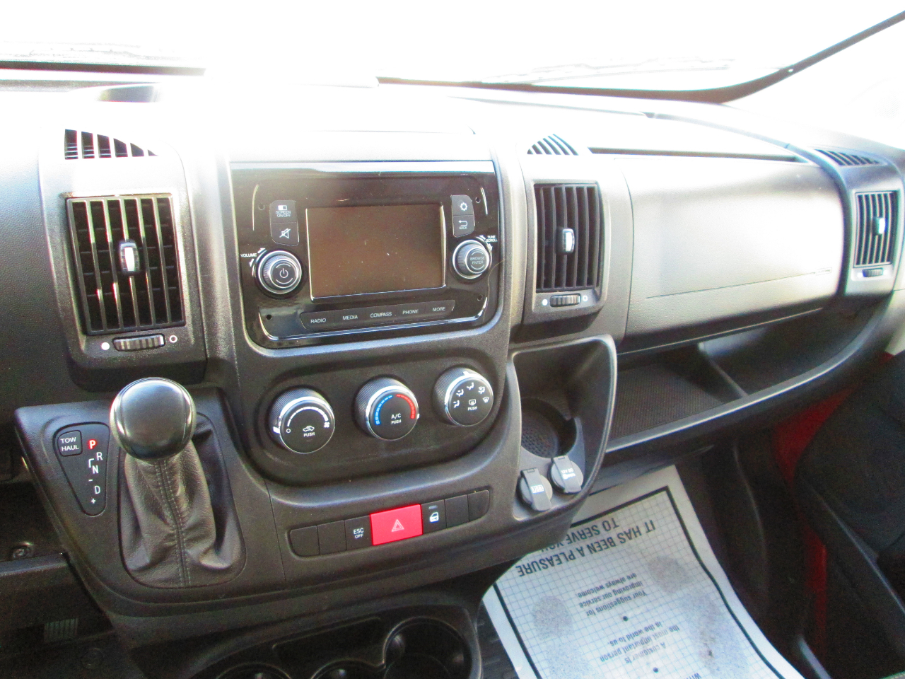 RAM ProMaster Cargo Van 1500 High Roof 136" WB 2018