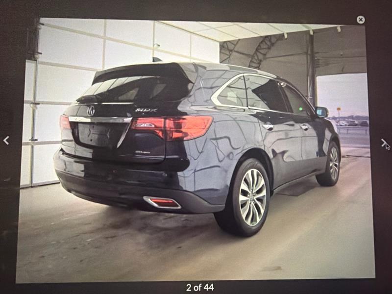 Acura MDX SH-AWD 9-Spd AT w/Tech Package 2016