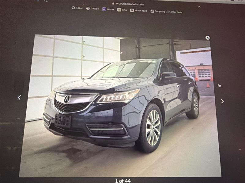 Acura MDX SH-AWD 9-Spd AT w/Tech Package 2016