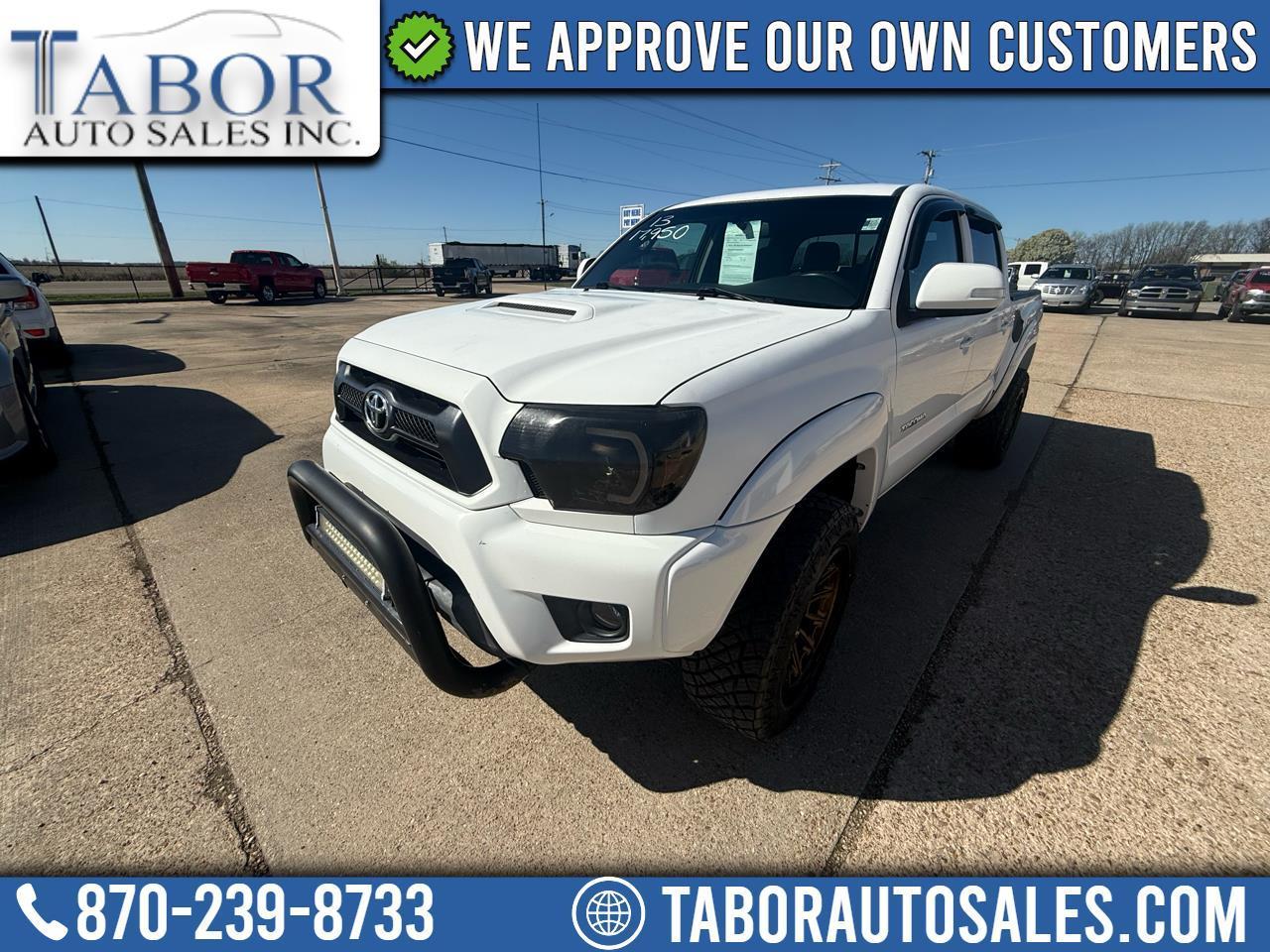 Toyota Tacoma 4WD Double Cab V6 MT (Natl) 2013