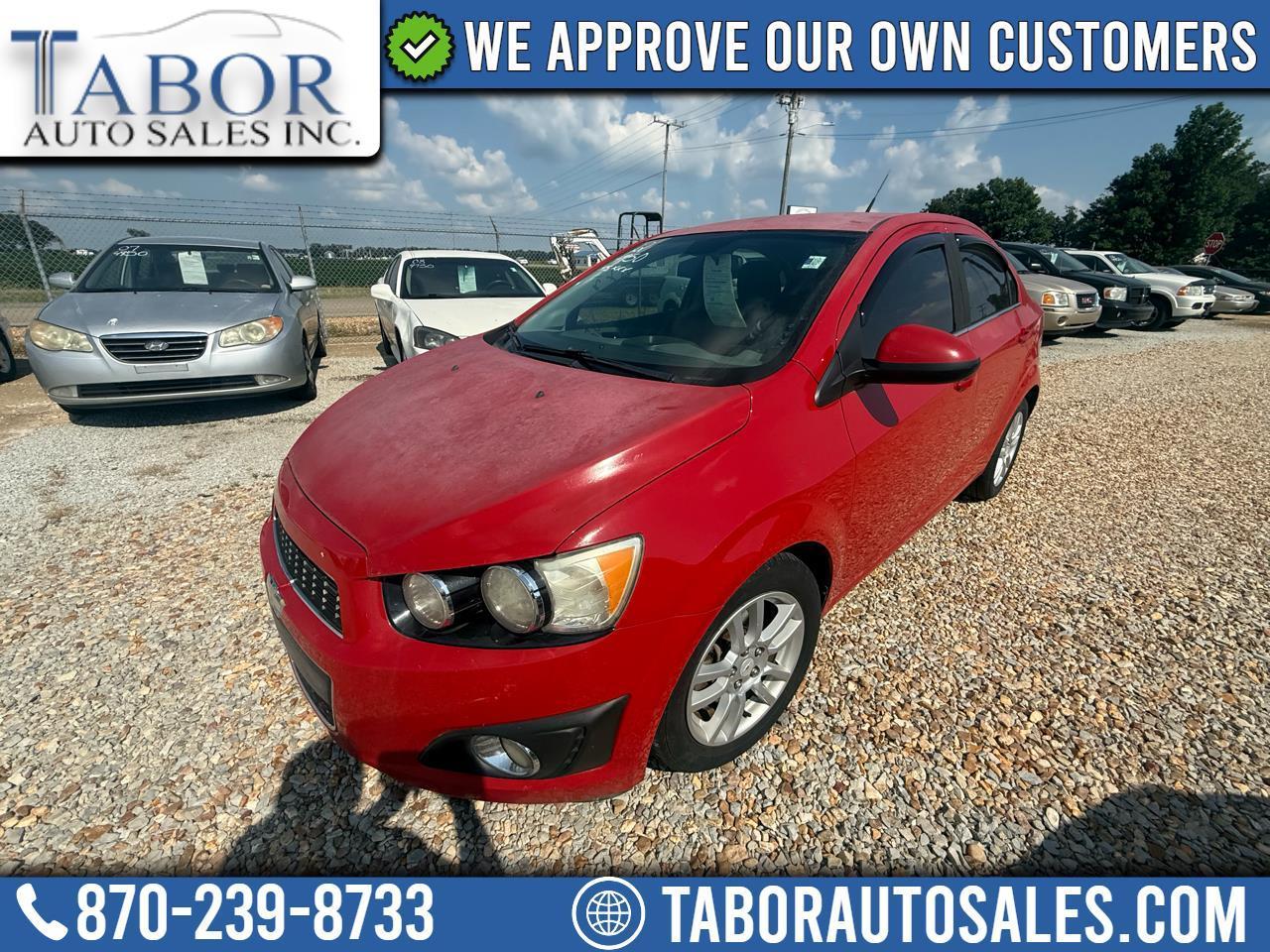 Chevrolet Sonic 4dr Sdn LT 2LT 2012