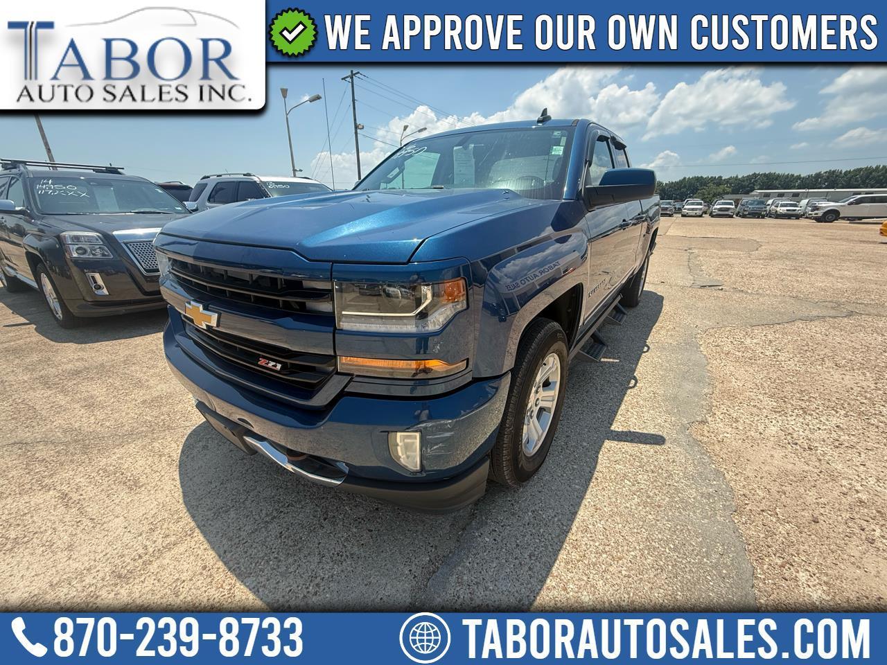 Chevrolet Silverado 1500 4WD Double Cab 143.5" LT w/2LT 2016