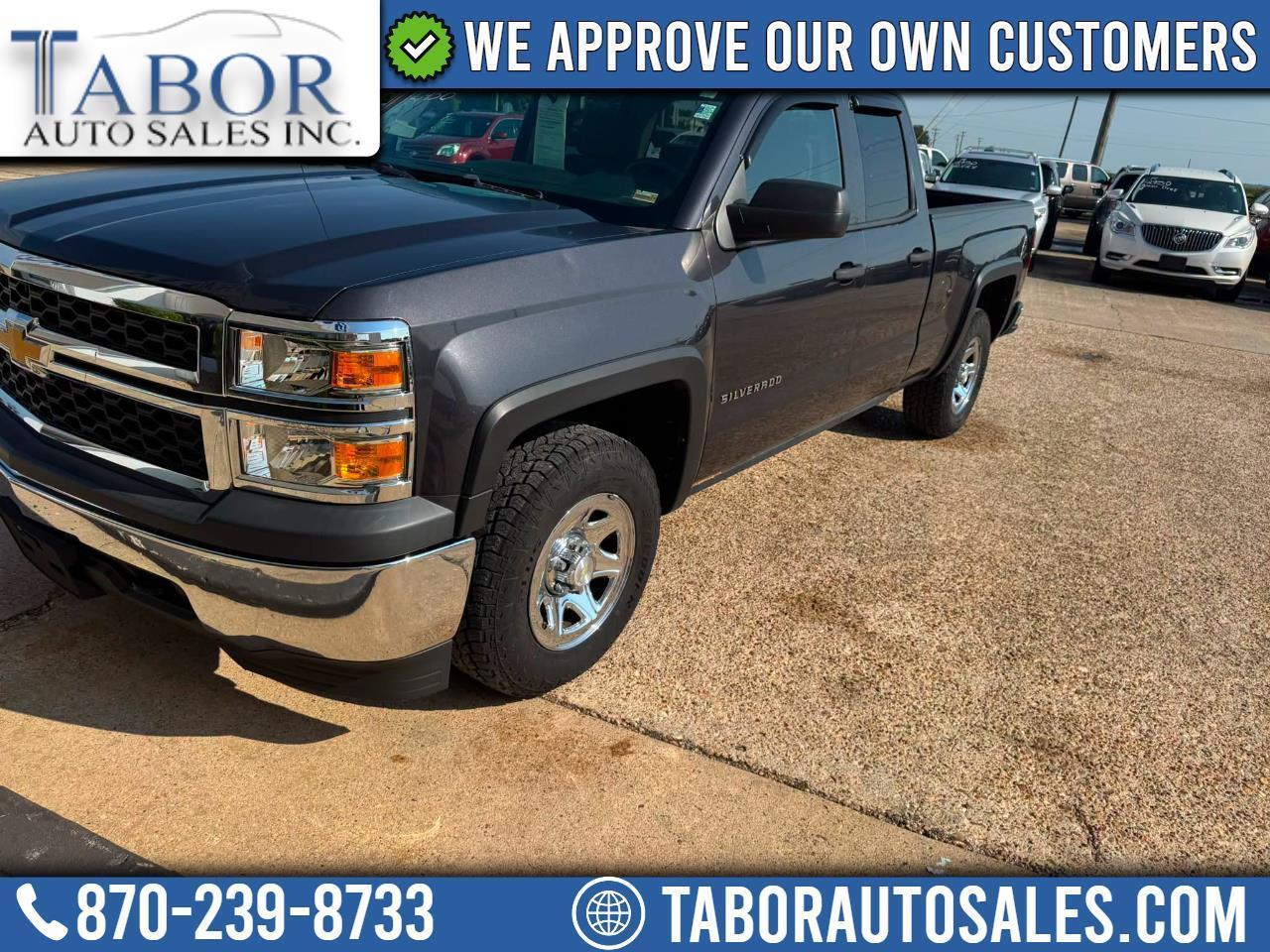 Chevrolet Silverado 1500 4WD Double Cab 143.5" Work Truck w/2WT 2014