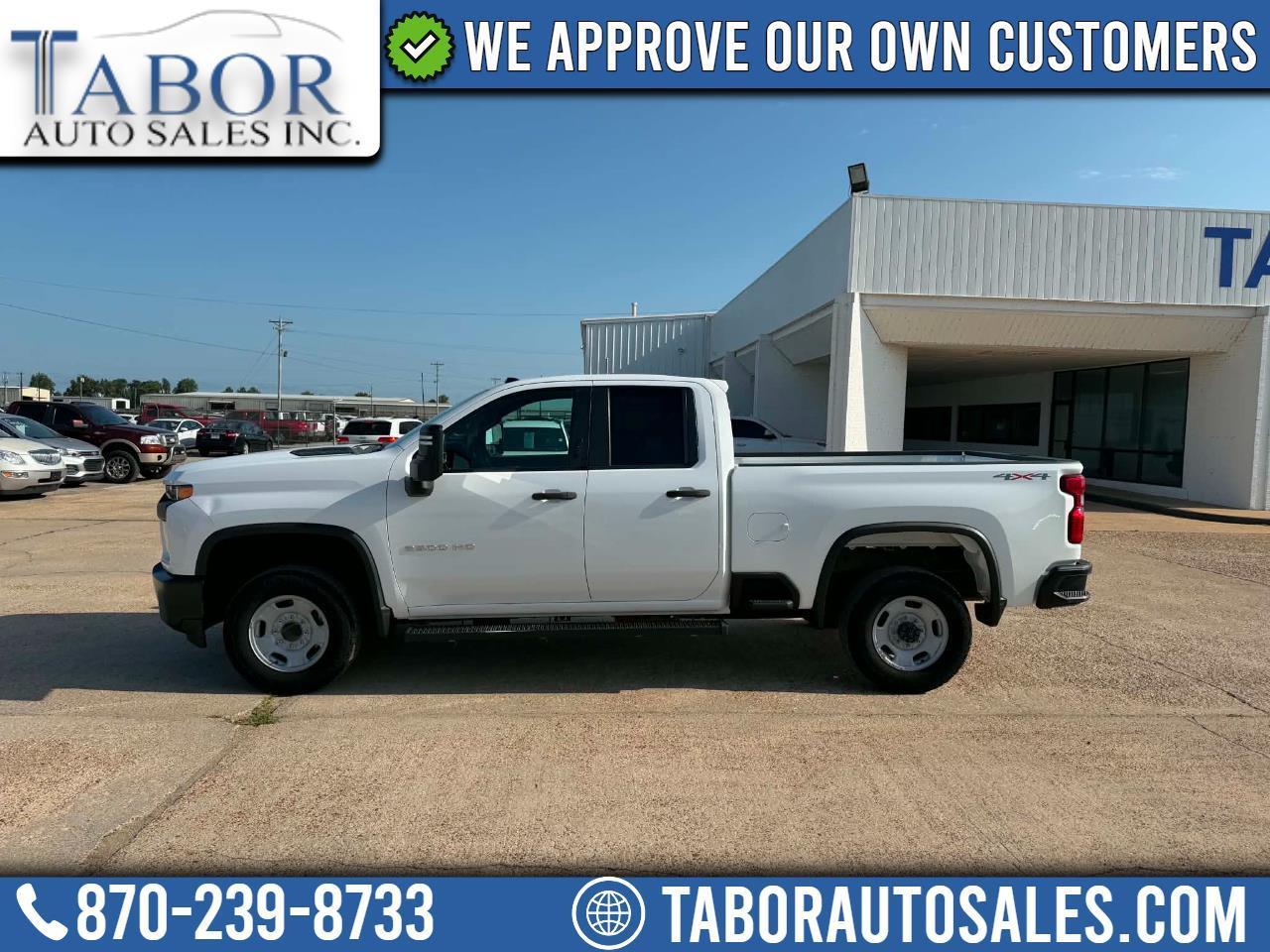 Chevrolet Silverado 2500HD 4WD Double Cab 149" Work Truck 2020