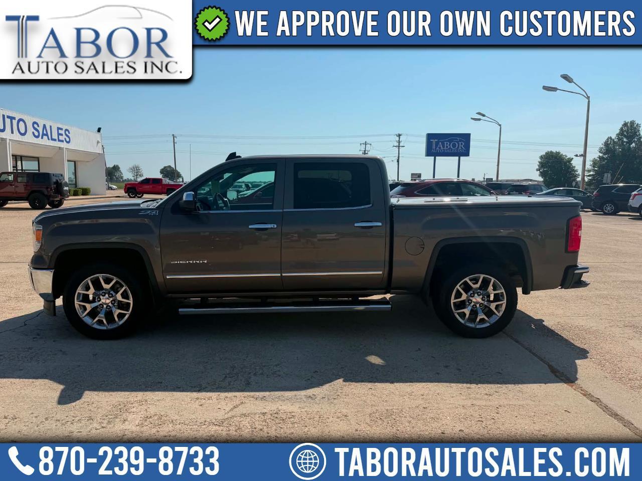 GMC Sierra 1500 4WD Crew Cab 143.5" SLT 2015