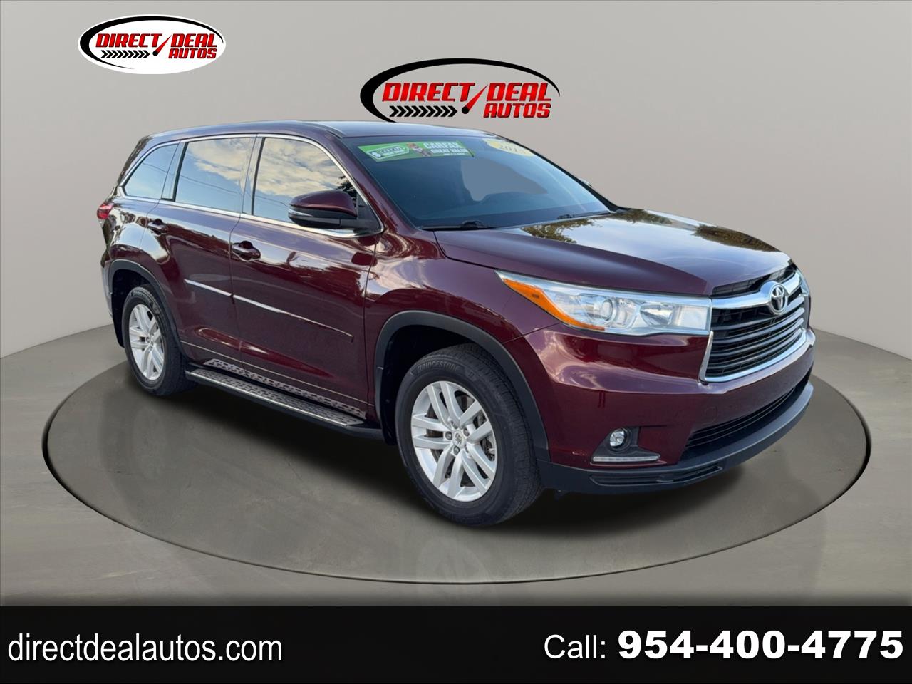 2015 Toyota Highlander LE FWD I4
