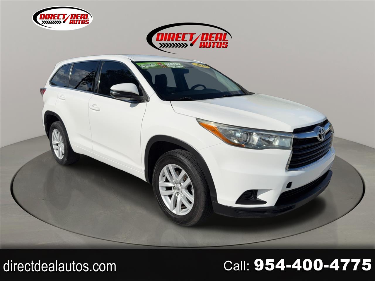 2015 Toyota Highlander LE FWD I4
