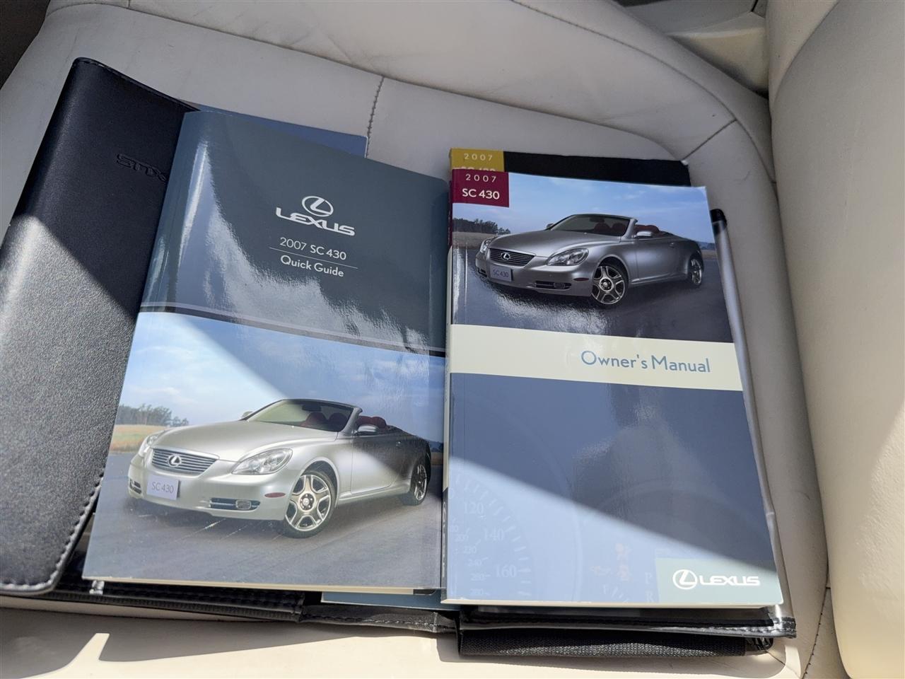 Lexus SC 430 Convertible 2007