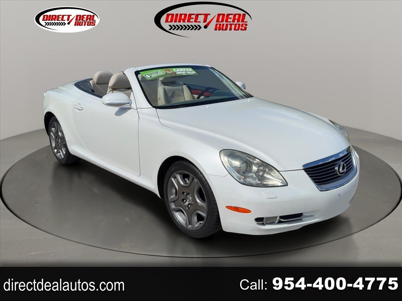 2007 Lexus SC 430 Convertible