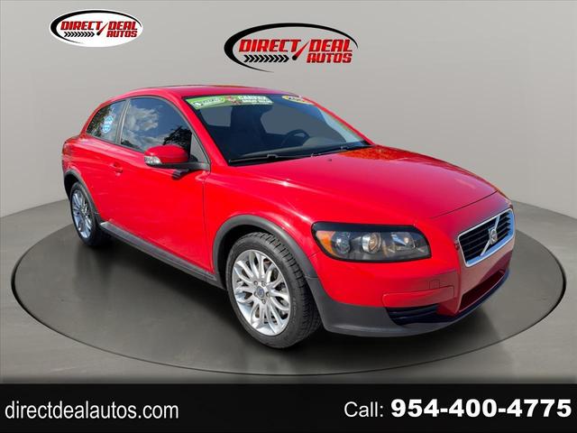 Red 2009 Volvo C30 T5 R-Design Hatchback Front-Wheel Drive Manual