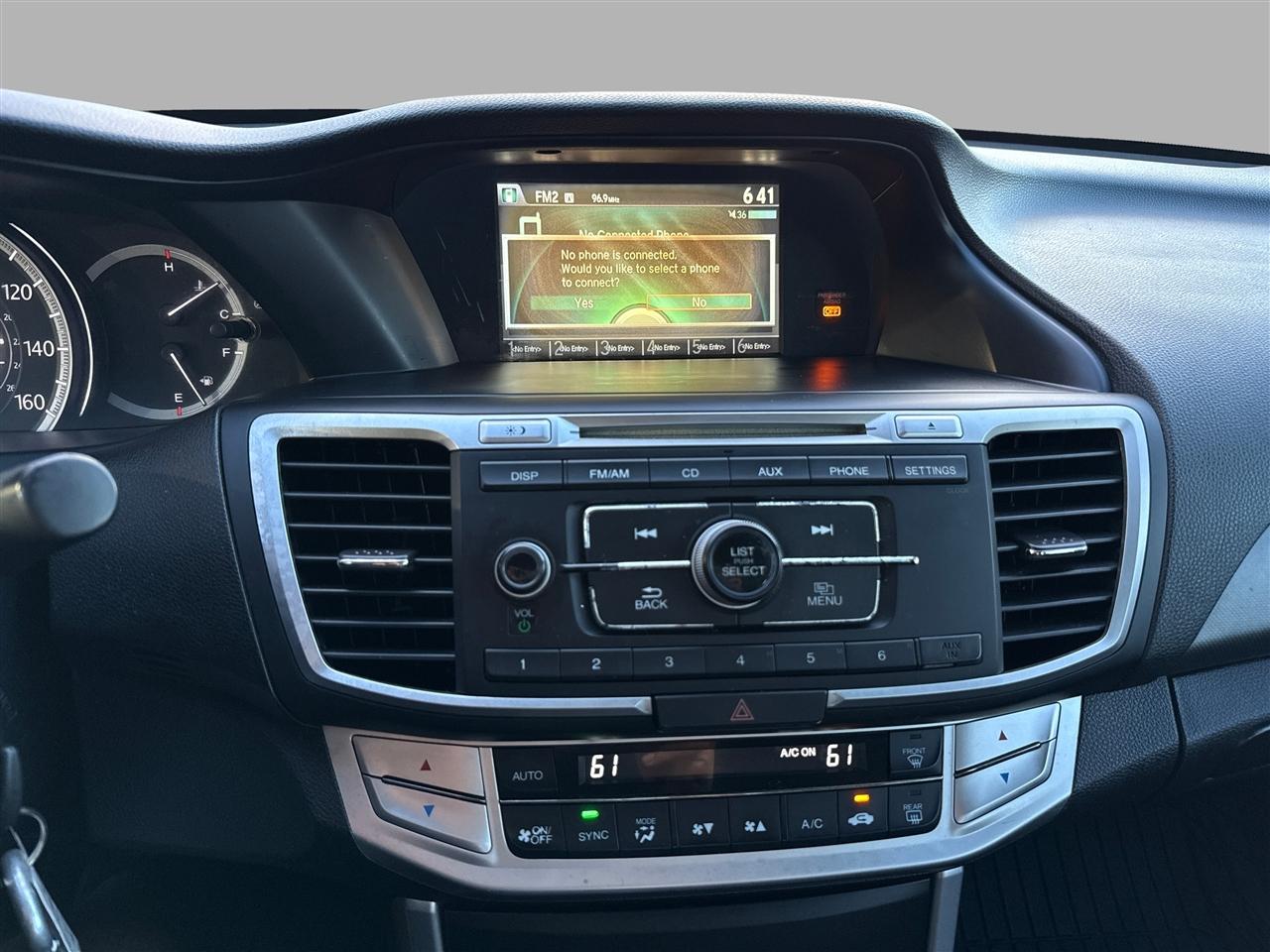 Honda Accord LX Sedan CVT 2015