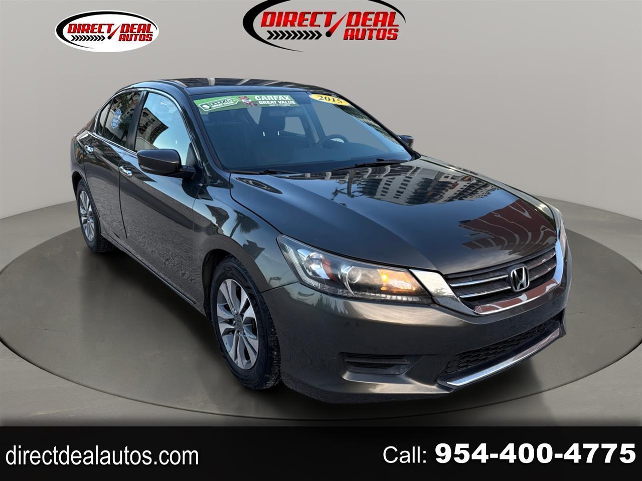 2015 Honda Accord LX Sedan CVT