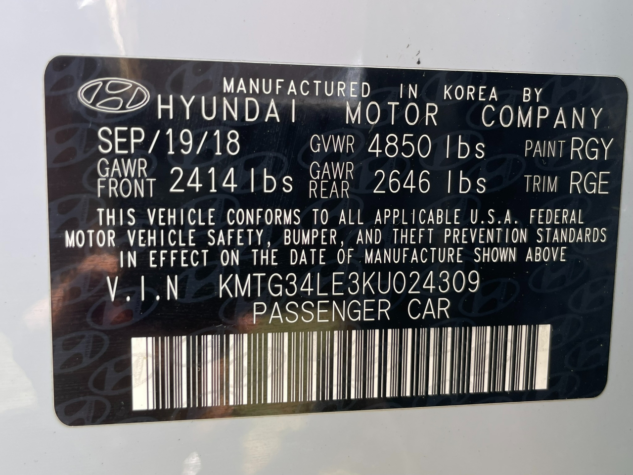 Genesis G70 3.3T Design 2019 Genesis G70 3.3T Design 2019