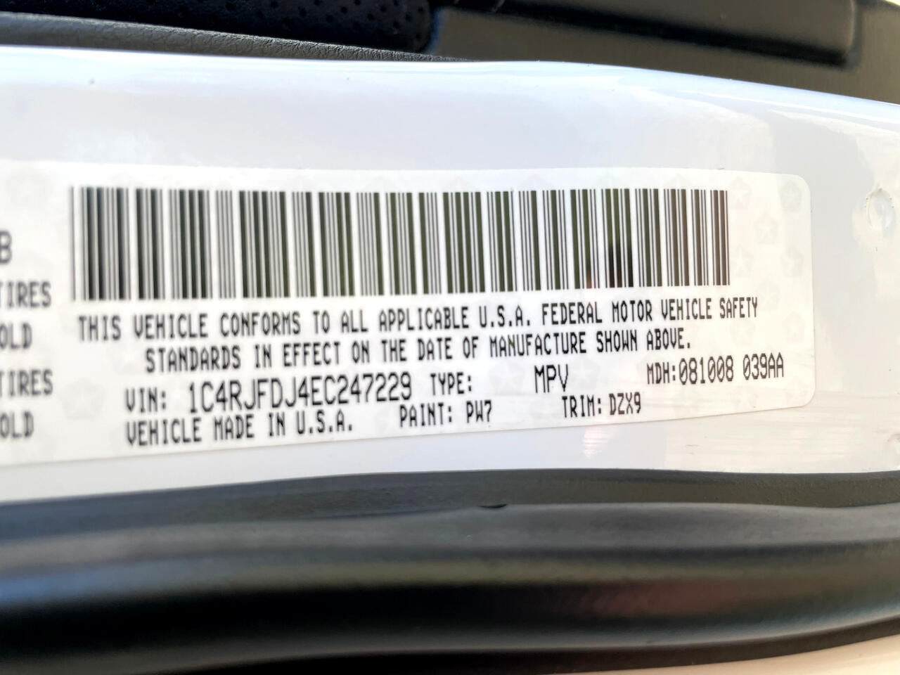 Jeep Grand Cherokee SRT8 4WD 2014