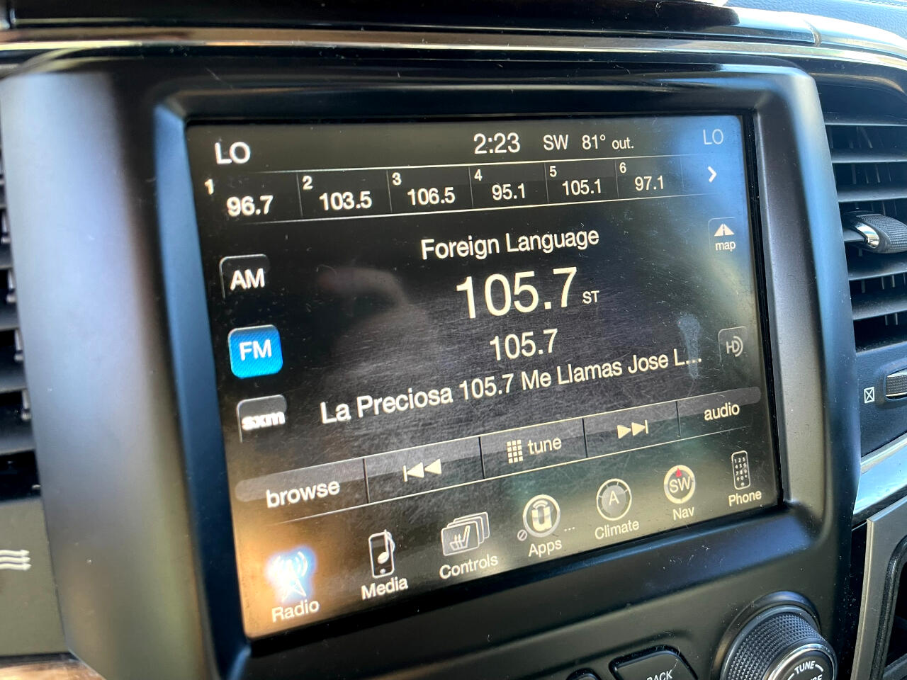 RAM 1500 Sport Crew Cab SWB 2WD 2017