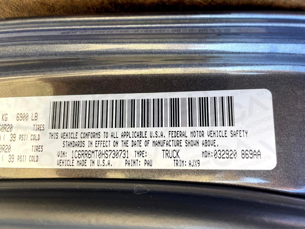 RAM 1500 Sport Crew Cab SWB 2WD 2017