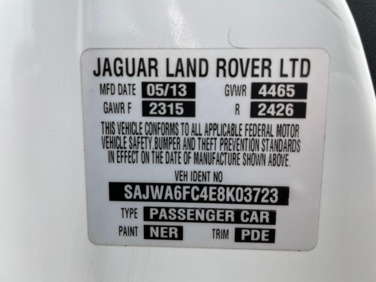 Jaguar F-Type S 2014