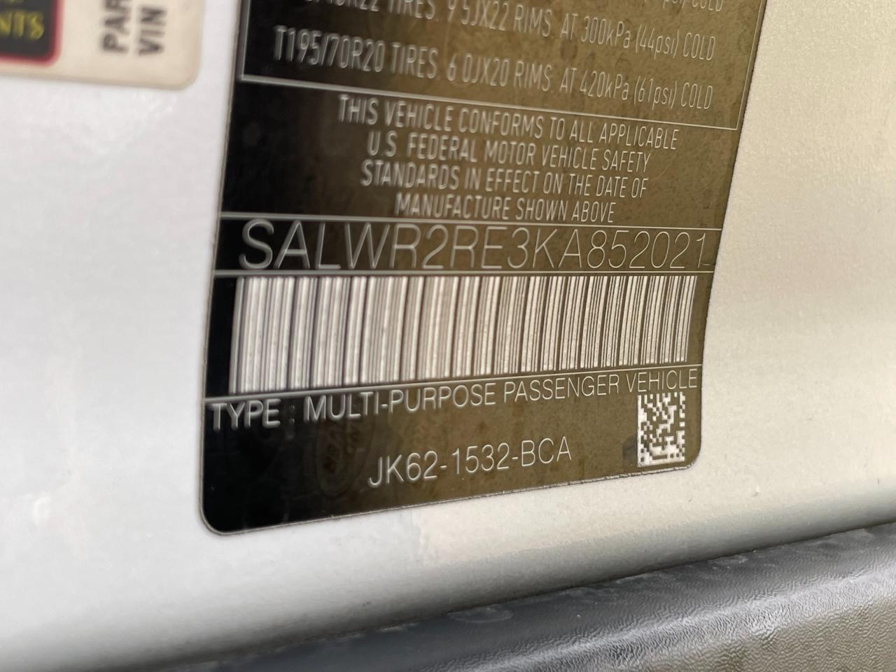 Land Rover Range Rover Sport Supercharged Dynamic 2019