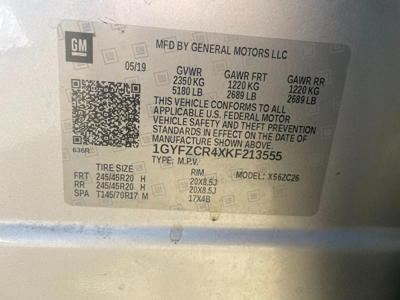 Cadillac XT4 Premium Luxury 2019