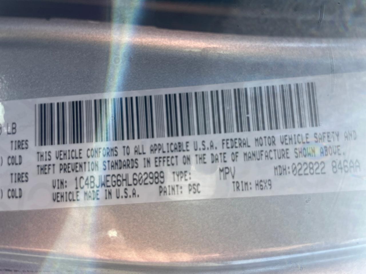 Jeep Wrangler Unlimited Sahara 4WD 2017