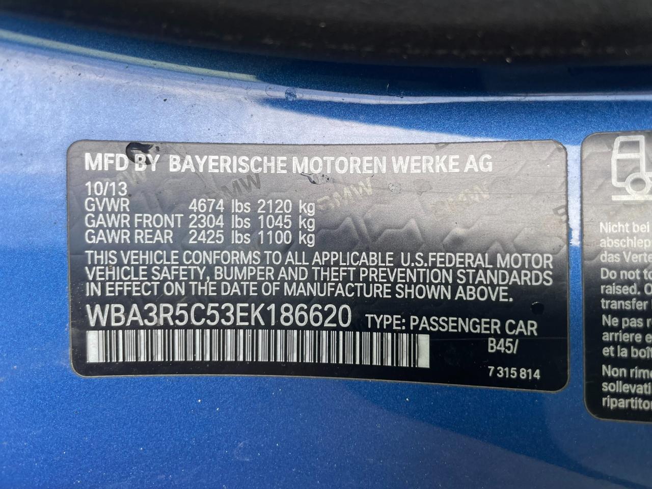 BMW 4-Series 435i xDrive 2014