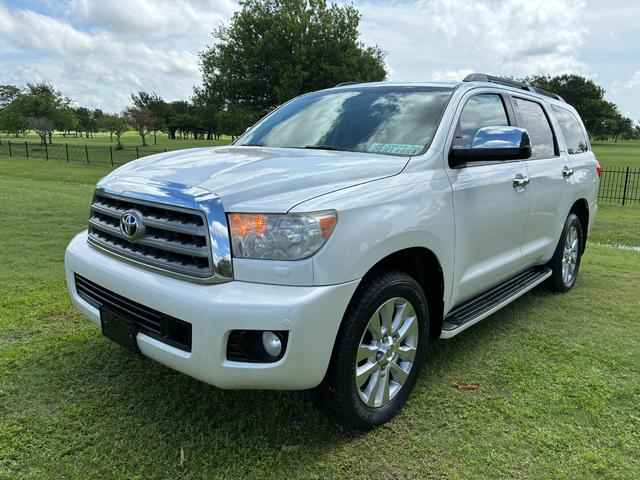 White 2015 Toyota Sequoia Platinum SUV / Crossover 4X2 Automatic