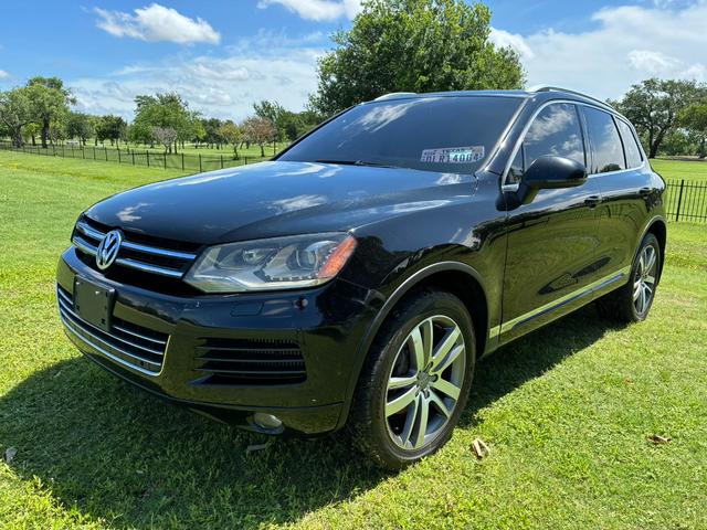 Black 2012 Volkswagen Touareg TDI Lux SUV / Crossover All-Wheel Drive Automatic