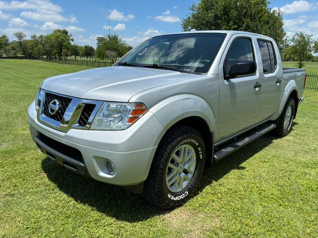 Silver 2014 Nissan Frontier S Crew Cab Pickup Truck 4X2 Automatic