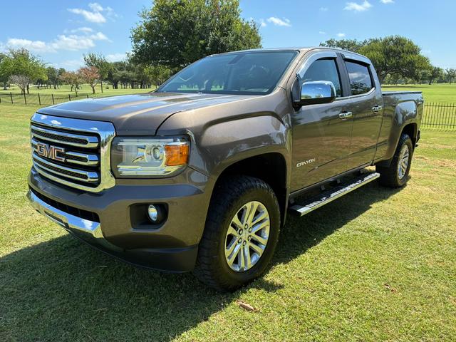 Brown 2015 GMC Canyon Pickup Truck Four-Wheel Drive 6-Speed Automatic