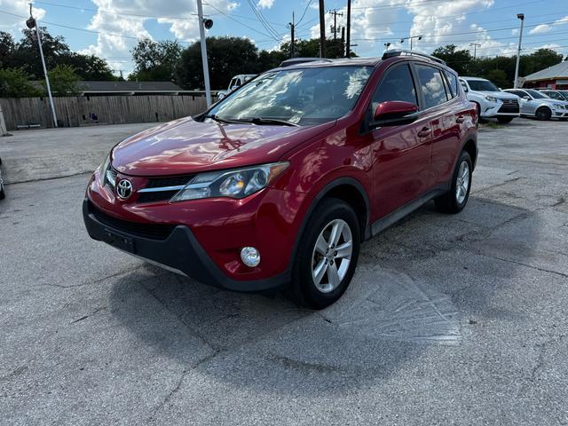 Red 2014 Toyota RAV4 SUV / Crossover Front-Wheel Drive Automatic