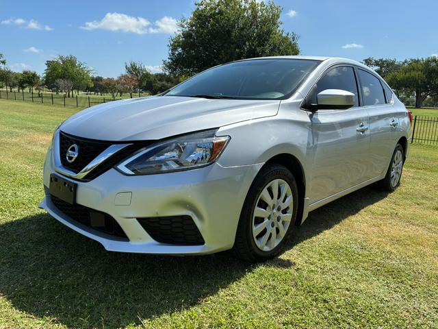 Silver 2019 Nissan Sentra Sedan Front-Wheel Drive Automatic