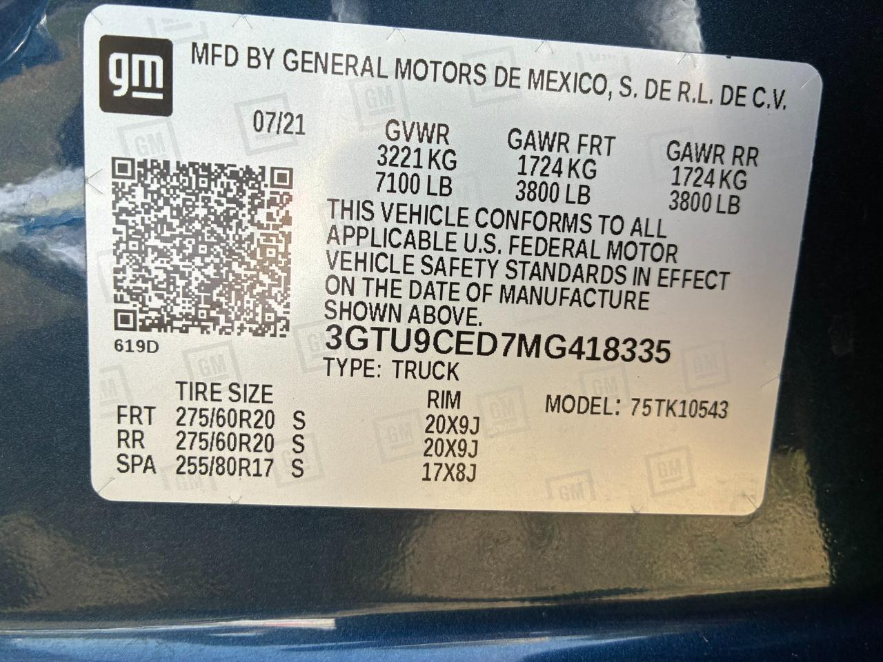 GMC Sierra 1500 Elevation Crew Cab 4WD 2021
