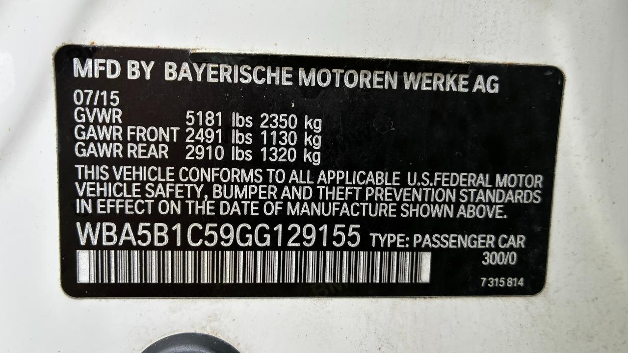 BMW 5-Series 535i 2016