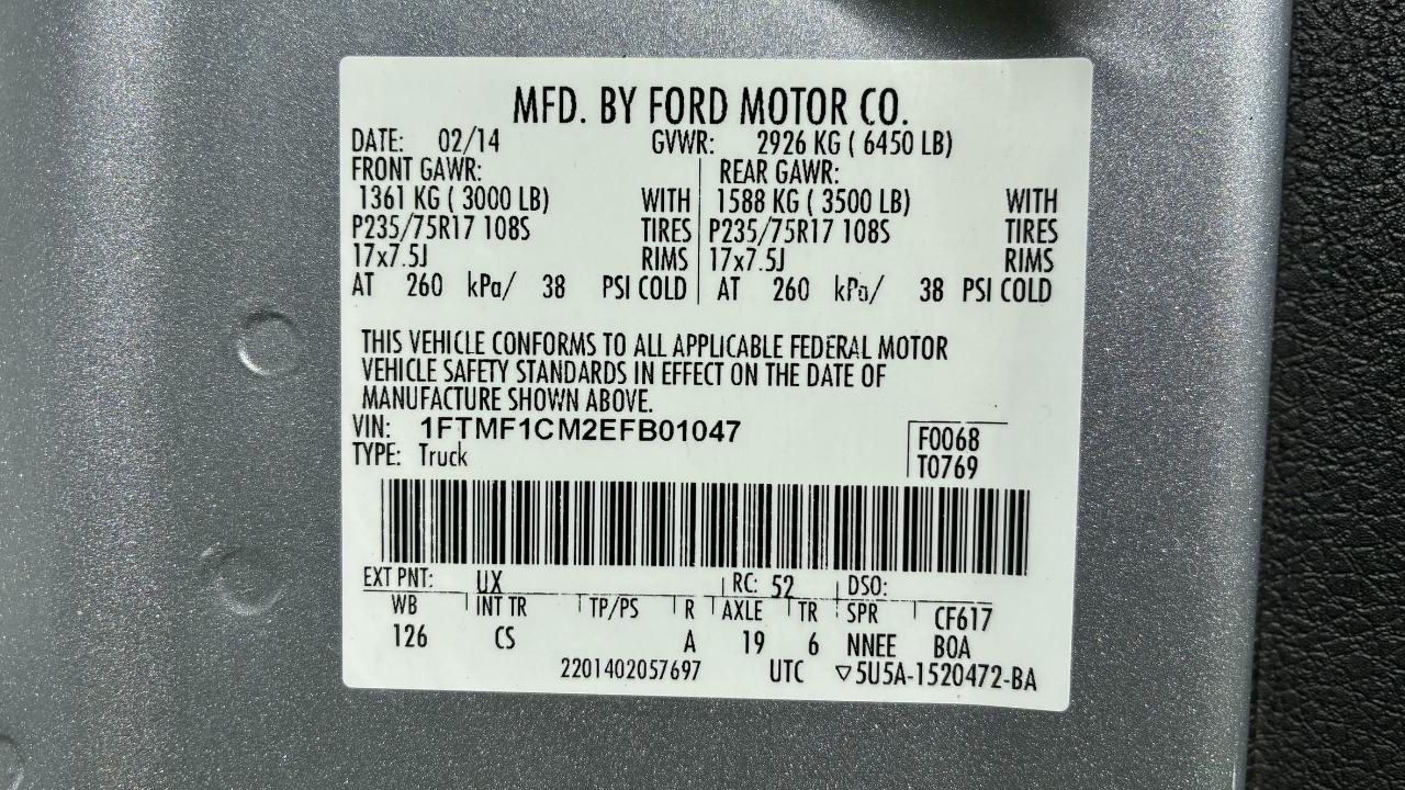 Ford F-150 XL 8-ft. Bed 2WD 2014