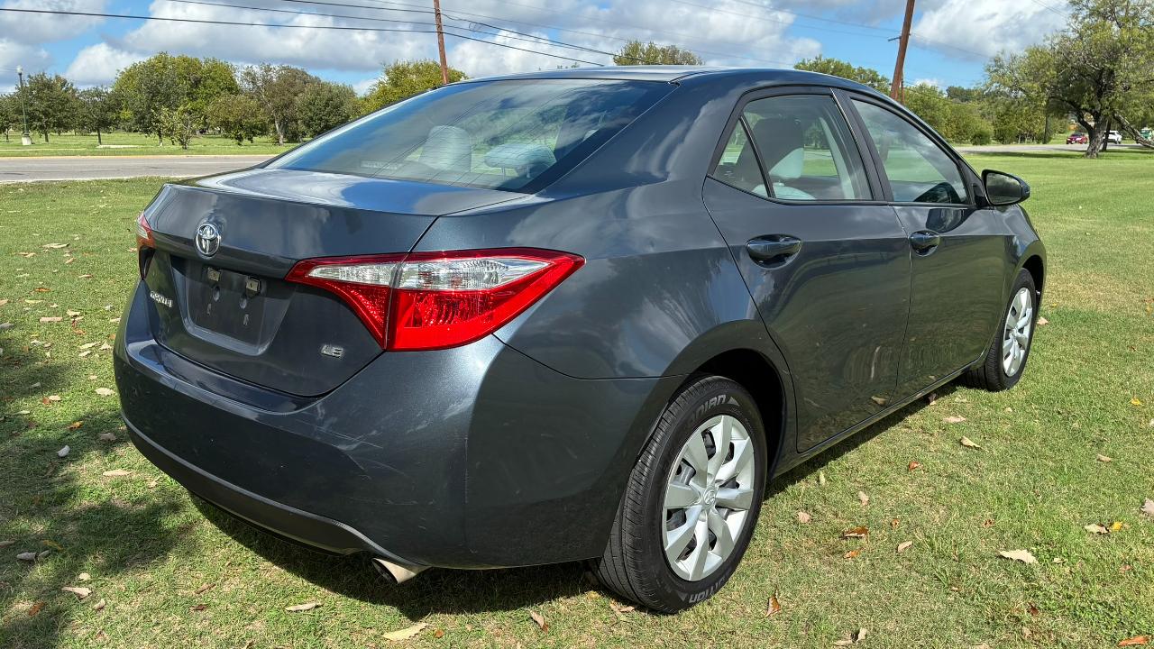 Toyota Corolla LE 4D Sedan 2016
