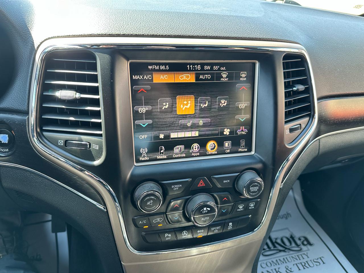 Jeep Grand Cherokee Limited 4WD 2016