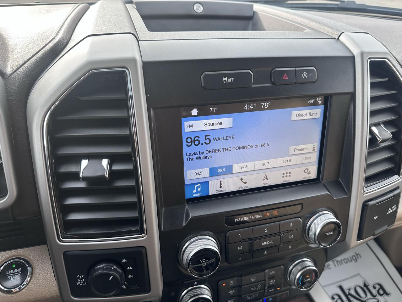 Ford F-150 Lariat 4WD SuperCrew 5.5' Box 2018