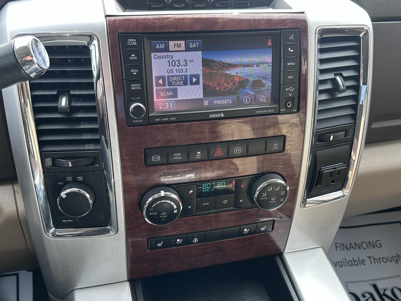 RAM 2500 Laramie Crew Cab SWB 4WD 2012