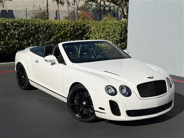 2011 Bentley Continental Supersports Convertible